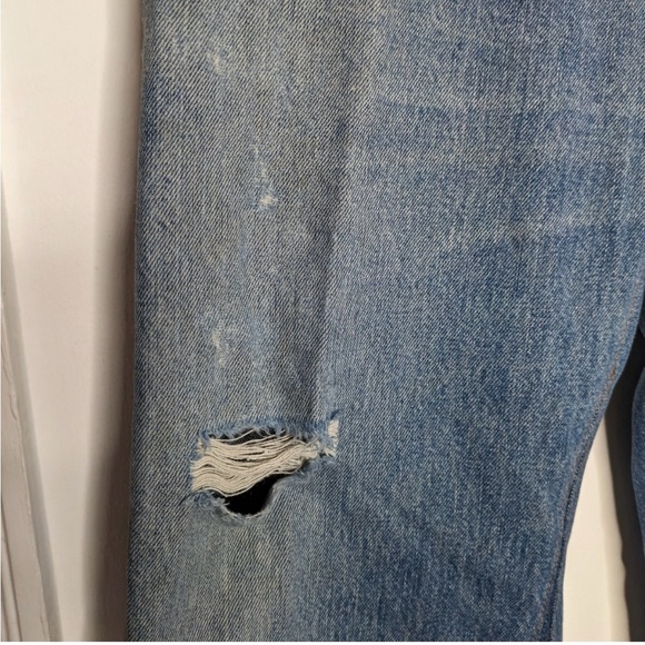 RE/DONE x LEVI’s Ultra High Flare Distressed Denim Size 26 INCREDIBLY RARE STYLE - Picture 3 of 12